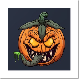 Pumpkin Monster Posters and Art